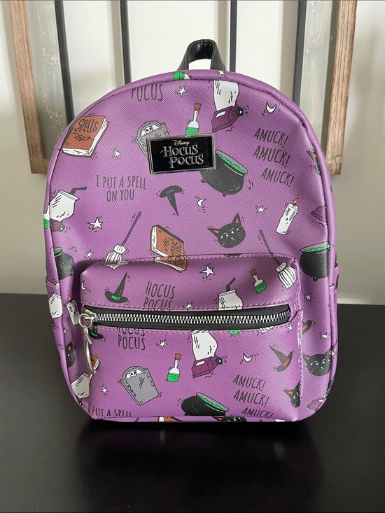 Disney Handbags - Disney Hocus Pocus Purple Mini Backpack